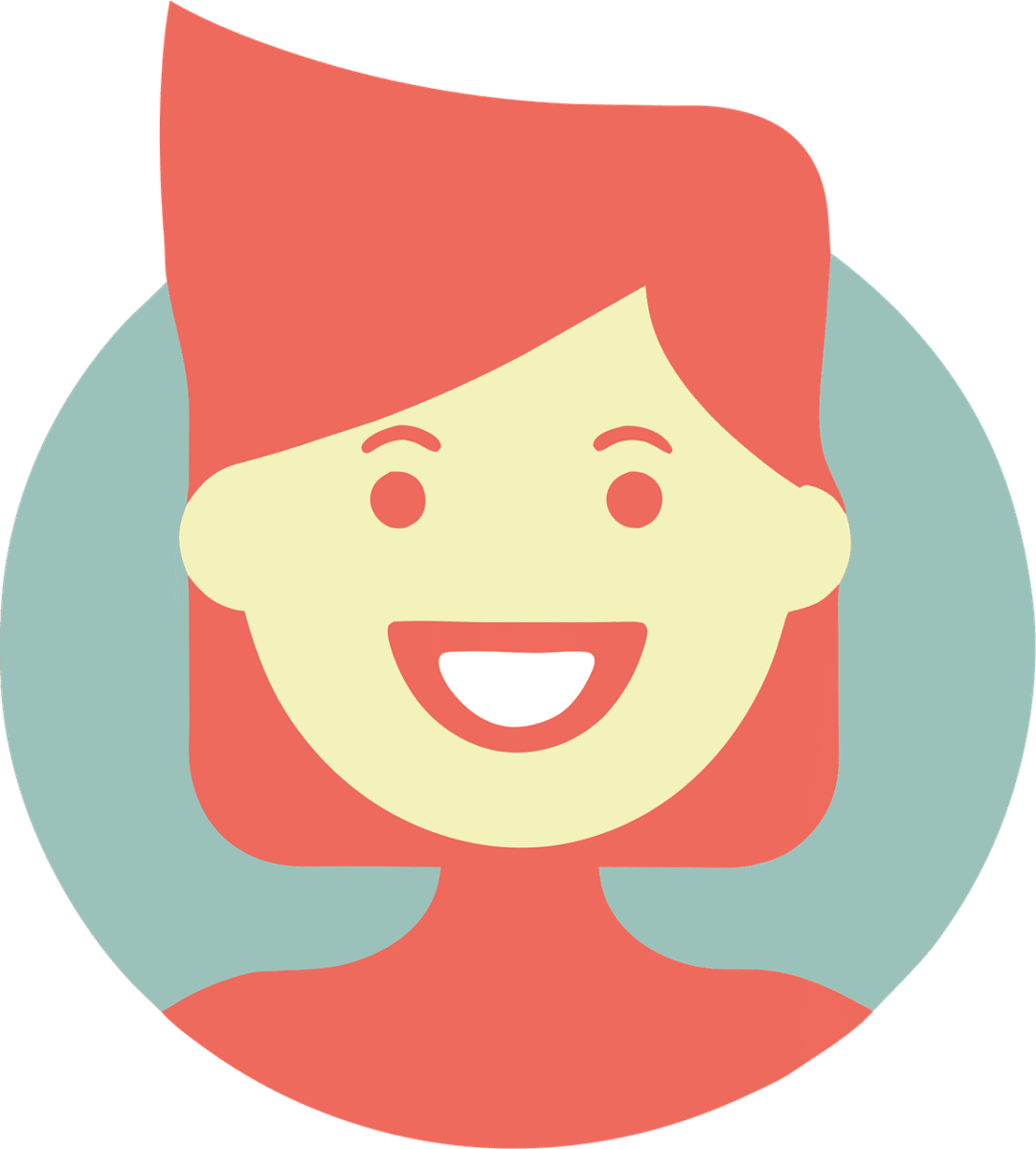 ai generated, woman, smile, happy, icon, female, person